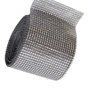 Sıralı Taş Şerit 24'lü Gümüş 5 Metre ürün görseli 1