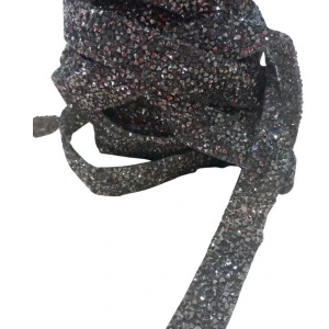 Silikonlu Yapıştırma Taş 1 Cm Siyah 10 Metre ürün görseli 1