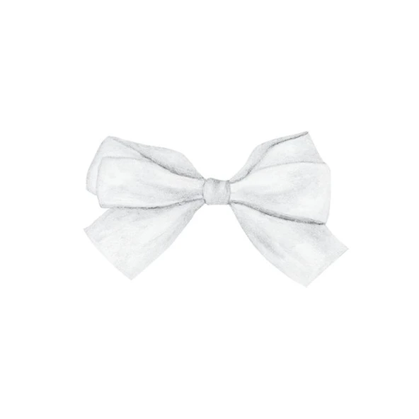 Saten Kurdele 6 Cm Beyaz 1 Metre - Resim 2