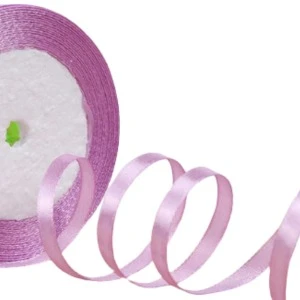 Saten Kurdele 6 Mm Lila 1 Metre ürün görseli 1