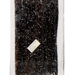 Silikon Yapışkanlı Taş Siyah 1 Metre 2 Cm 1 Metre - 1