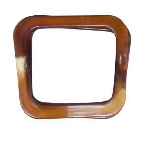 Çanta Sapı Kare Kahverengi 11 Cm - 1