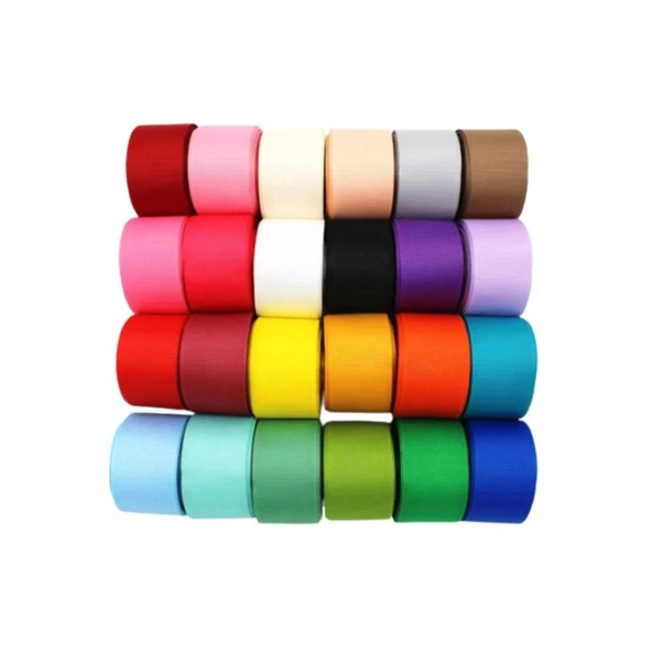 Grogren Kurdele 1 Cm 10 Metre Kırmızı - Resim 2