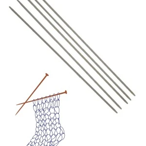 Çorap Şiş Metalize 20 Cm 2,5 Numara ürün görseli 1