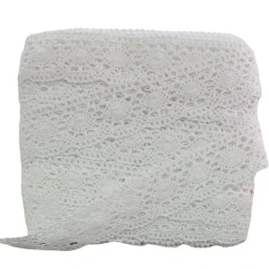 Kopanaki Dantel En 5 Cm Badem Model Beyaz 1 Metre ürün görseli 1