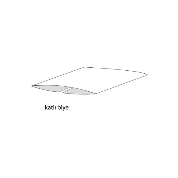 Biye Ekoseli Katlı E04 Sarı 2 Cm 25 Metre %65 Koton %35 Polyester - 2
