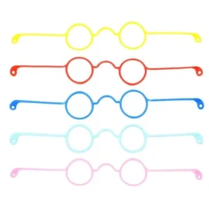 Amigurumi Gözlük 5 Adet Renkli ürün görseli 1