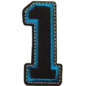 Aplike Ütü İle Yapışan 1 Rakamı Arma 2x4 Cm ürün görseli 1