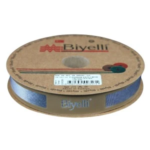 Biye Simli Katlı Tg 2 Cm 25 Metre %50 Simli % 50 Polyester ürün görseli 1