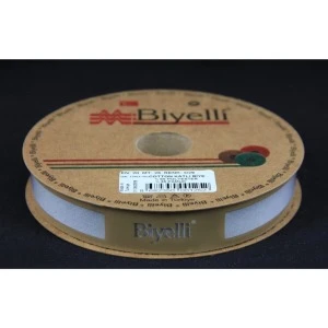Biye Koton Katlı D29 Gri 2 Cm 25 Metre %65 Koton %35 Polyester - 1