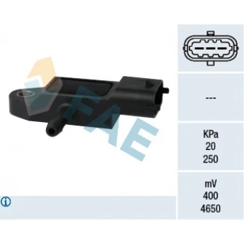 Renault Turbo Basınc Sensoru Clio II Kangoo Megane I Scenic I Logan Sandero 1.5dci K9k / Trafıc II 1.9dci - Fae 15106 ürün görseli