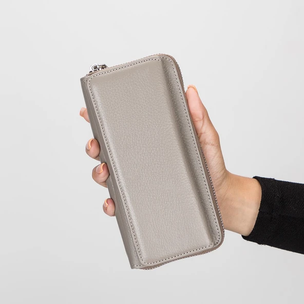 Tiago Deri Kadın Cüzdan FL06 Vizon - Resim 2