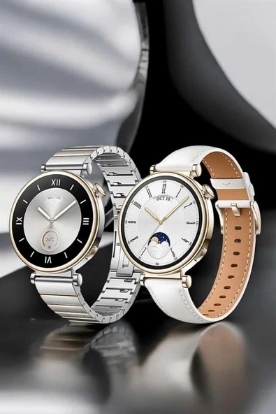 Kadınlara Özel Bileklik Hediyeli Amoled Ekran Akıllı Saat - Resim 4