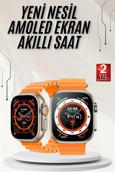 Akıllı Saat GPS Özelliği Bildirim Görme Adımsayar Sesli Görüşme Yapabilen - 2