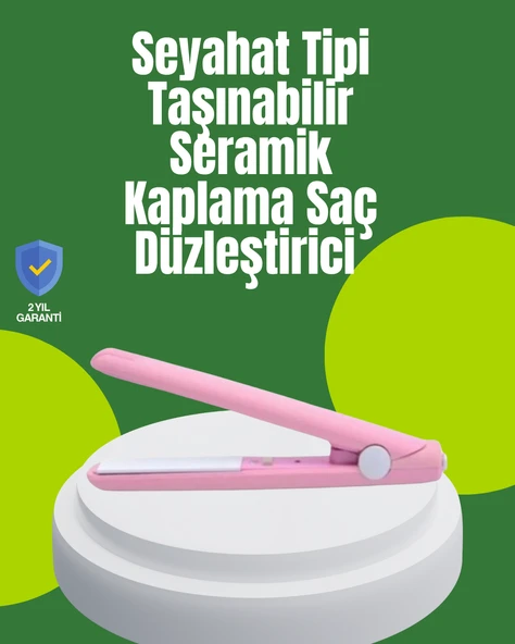 Yüzer Plakalı Kompakt Bukle Maşası – Elastik Tutuculu, Saç Dostu Profesyonel Tasarım ürün görseli 1