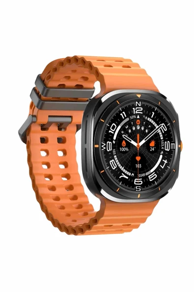 Yeni Nesil Çağrı Cevaplayabilen 47 MM Titreşimli Çok Fonksiyonlu Akıllı Saat - Resim 4