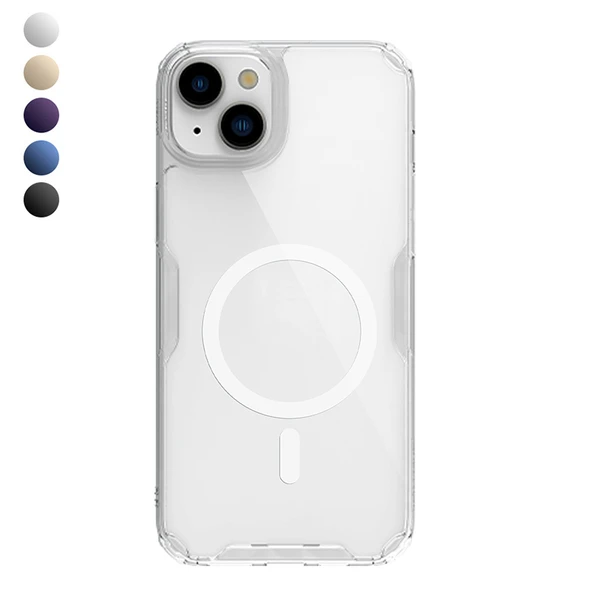 Nillkin iPhone 15 Plus / 14 Plus Magsafe Özellikli Nature TPU Pro Kapak
