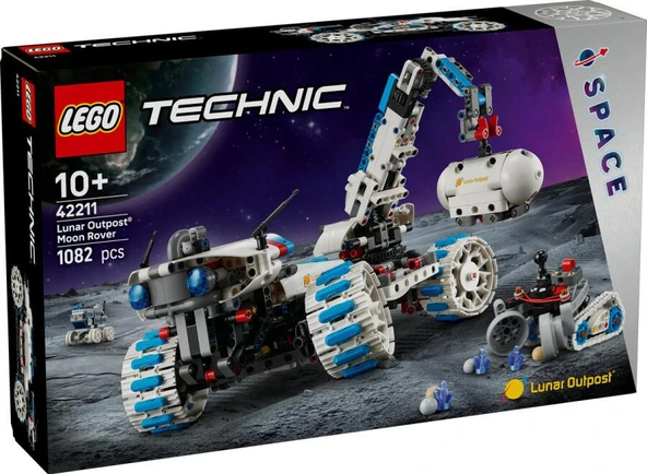 LEGO Technic 42211 Lunar Outpost Moon Rover ürün görseli 1
