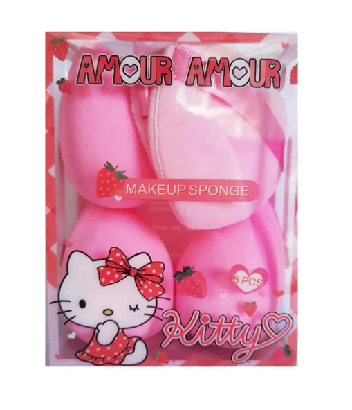 Amor Amor 5li Sünger Fondöten+ Pudra ürün görseli