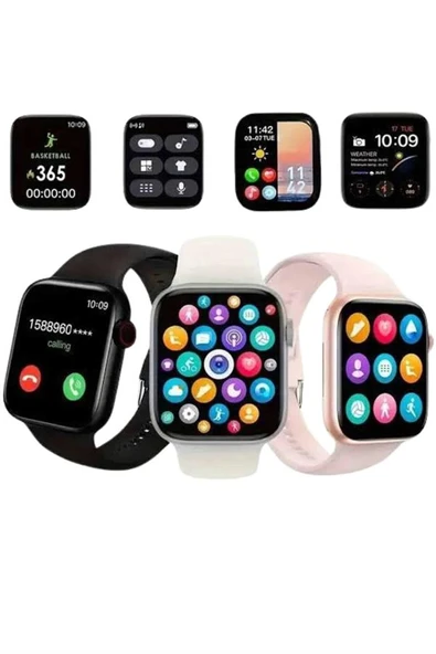 Akıllı Saat Çok Fonksiyonlu Uyku Takibi Adımsayar Nabız Ölçer Arama Cevaplayan - 5
