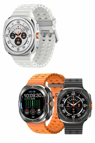 Yeni Nesil Çağrı Cevaplayabilen 47 MM Titreşimli Çok Fonksiyonlu Akıllı Saat - Resim 5