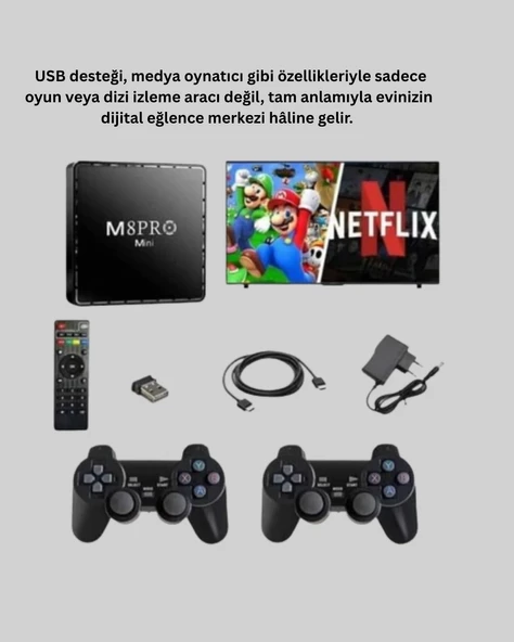 HDMI Destekli Android Oyun ve Medya Cihazı - 4