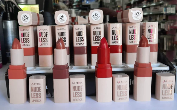 LA FERA NUDE LESS RUJ 06 KIRMIZI ürün görseli