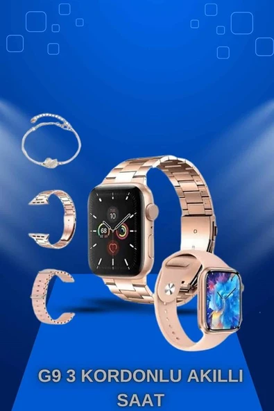 Yeni Nesil Kaliteli Akıllı Saat ve Kablosuz Bluetooth Kulaklık  Yüksek Ses Kaliteli - Resim 4