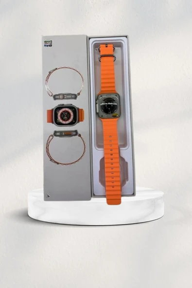 Yeni Nesil Ultra Akıllı Saat Adımsayar Uyku Takibi Nabız Sensörü - 3