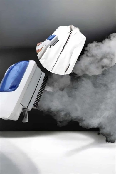 Buharlı El Ütüsü Taşınabilir Kompakt Su Hazneli - Resim 4