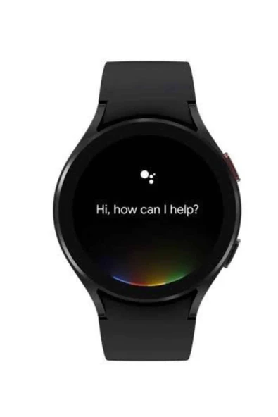 Akıllı Saat Bluetooth Bağlantılı Yuvarlak Ekran Plastik Kordonlu - 4