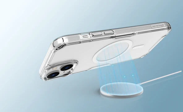 Nillkin iPhone 15 Plus / 14 Plus Magsafe Özellikli Nature TPU Pro Kapak - 8