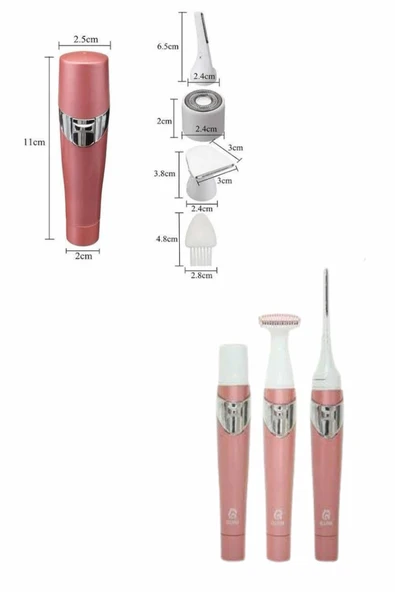 Tüm Cilt Tipleri Için 3 Başlıklı Yüz Çene Kıl Tüy Alma Tüm Cilt Tiplerine Uygun - Resim 4