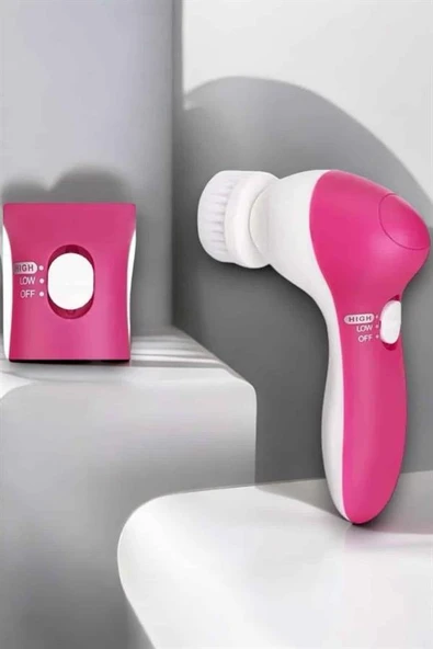 5 Fonksiyonlu Kablosuz Yüz Temizleme Cihazı ile Derinlemesine Cilt Bakımı - Resim 3