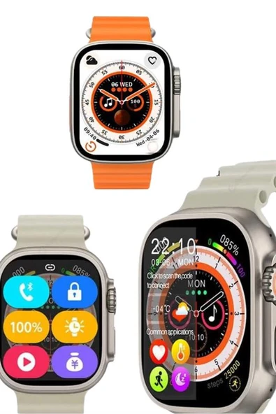 Akıllı Saat GPS Özelliği Bildirim Görme Adımsayar Sesli Görüşme Yapabilen - 4