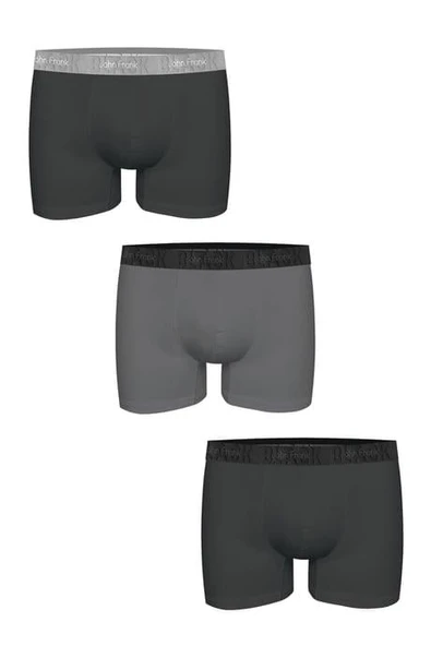 JOHN FRANK ÜÇLÜ BLACK BOXER Multicolor Multicolor S ürün görseli