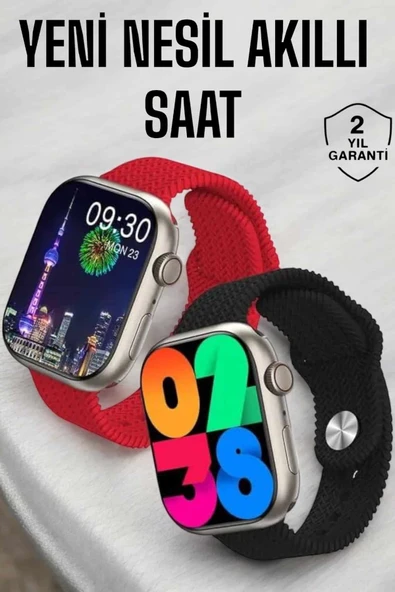 Akıllı Saat Tema Değiştirme Uyku ve Sağlık Takibi Bluetooth Bağlantılı ürün görseli