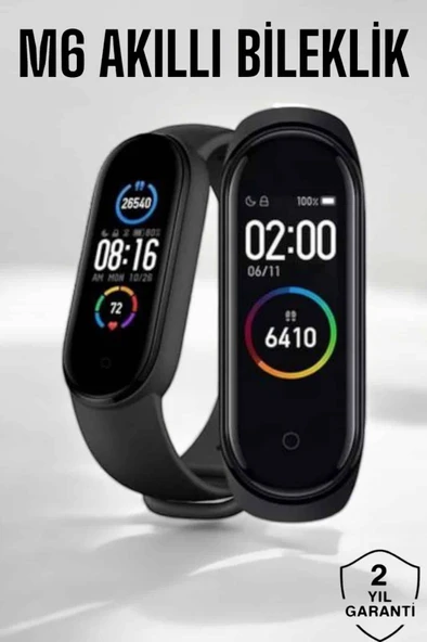 Akıllı Bileklik Su Geçirmez Bileklik, Uzun Pil Ömrü ve Hızlı Şarj Özelliği ürün görseli