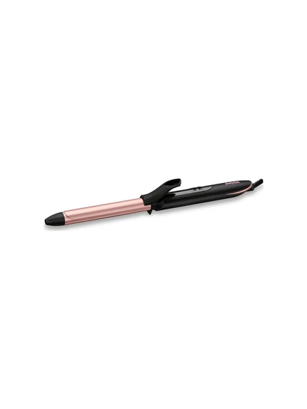 Babyliss Saç Maşası 210 Derece, 19mm Gövde, Kuvars-Seramik Kaplama, 6 Dijital Isı Ayarı, Rose Quartz, C450E - 1