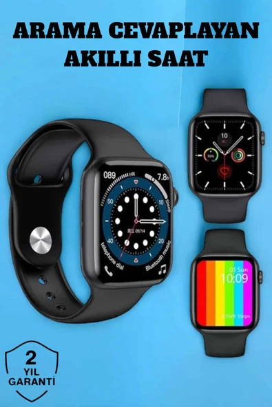 Akıllı Saat Bluetooth Bağlantı ve 24 Saat Sağlık İzleme GPS Arama Cevaplama ürün görseli