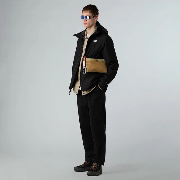 M CARTO MONO TRICLIMATE HOODED JACKET Black Black XL - Resim 6