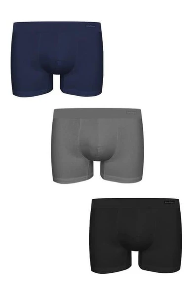 JOHN FRANK ÜÇLÜ NATURAL HIDDEN MODAL BOXER Multicolor Multicolor S ürün görseli