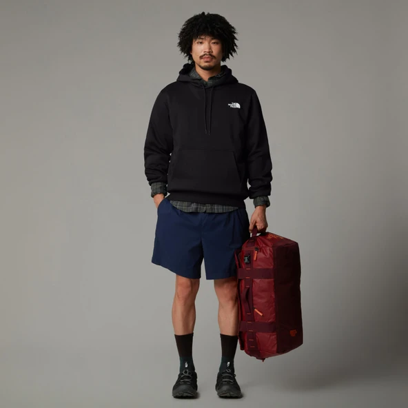 M SIMPLE DOME REGULAR HOODIE Black Black S - Resim 3