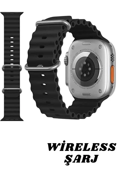 Akıllı Saat Bluetooth Bağlantılı NFC ve GPS Uyumlu Nabız Ölçer Sesli Görüşme - Resim 4