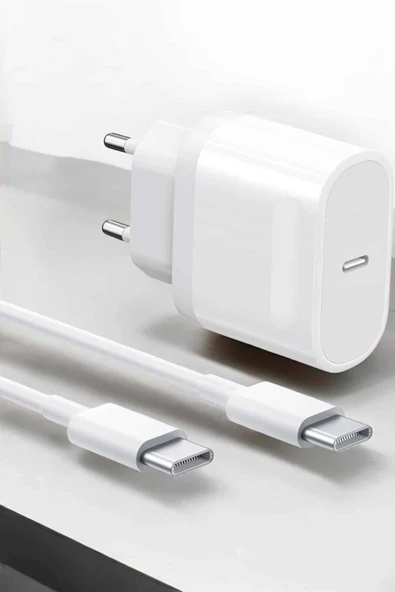 Güç Adaptörü ve Kablosu Şarj Aleti 15/15 Pro Max Uyumlu Hızlı Şarj - 2