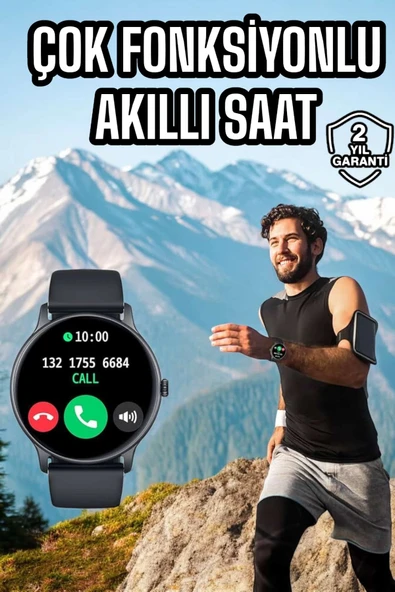 Akıllı Saat Çok Fonksiyonlu Sesli Görüşme NFC Uyumlu Amoled Ekran ürün görseli