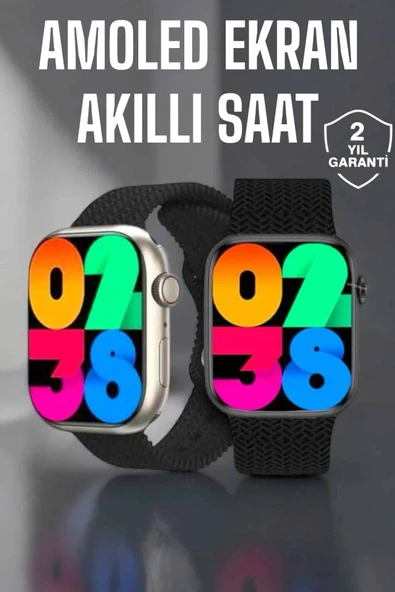 Yeni Nesil Akıllı Saat Arama Cevaplama GPS Takibi Adımsayar NFC Özelliği ürün görseli