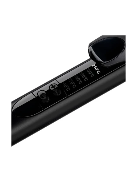 Babyliss Saç Maşası 210 Derece, 19mm Gövde, Kuvars-Seramik Kaplama, 6 Dijital Isı Ayarı, Rose Quartz, C450E - 2
