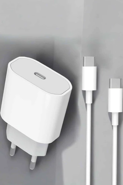 Güç Adaptörü ve Kablosu Şarj Aleti 15/15 Pro Max Uyumlu Hızlı Şarj - 4
