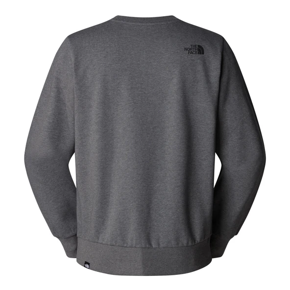 M SIMPLE DOME REGULAR CREW GREY GREY M - Resim 2